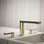 Composed Widespread Bathroom Faucet with Drain Assembly-1566908904