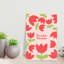 Danke Mama Tulips Contemporary Tulip Flower Spring Wall Art Print-1282399004