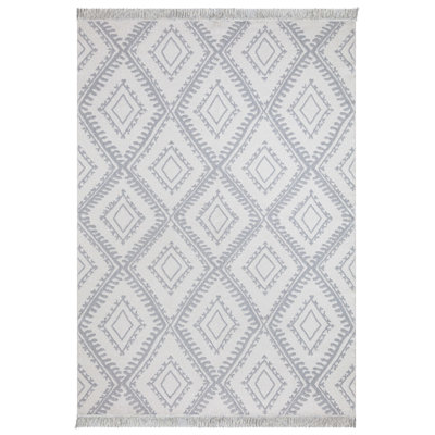 Poteat Cotton Argyle Indoor Rug
