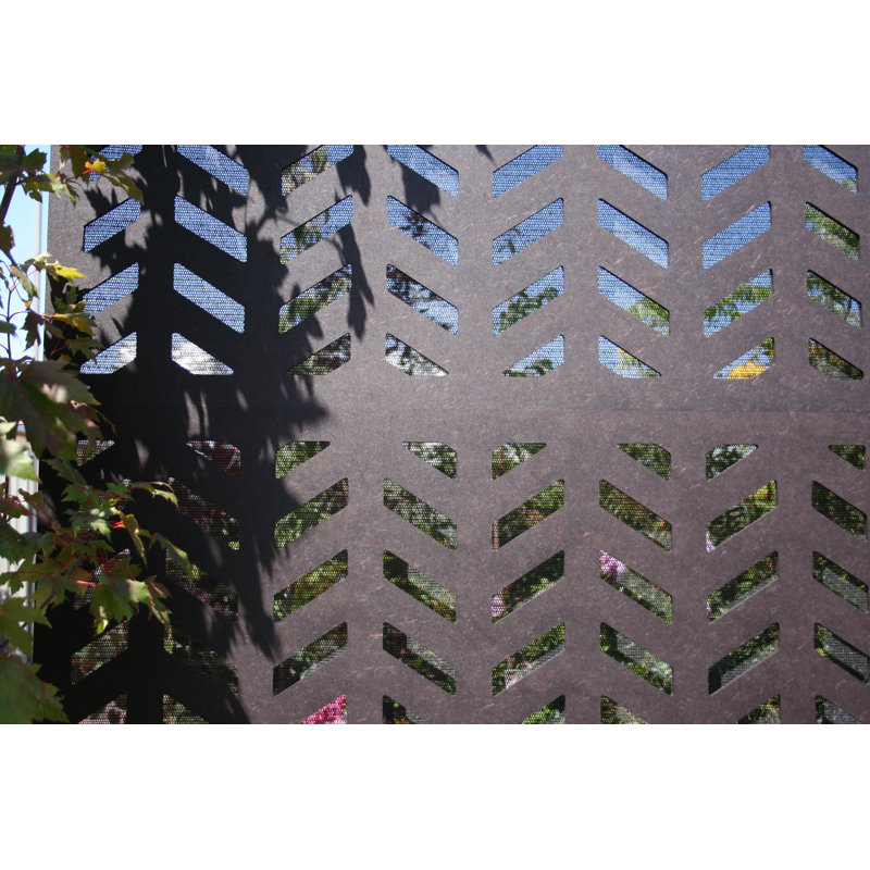 Panneau de clôture à chevrons H 4 pi x l 2 pi