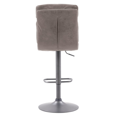 Palmer Swivel Upholstered Adjustable Height Counter Stool