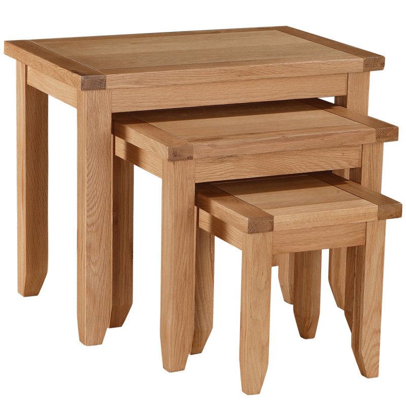 Jana Solid Wood Nesting Tables