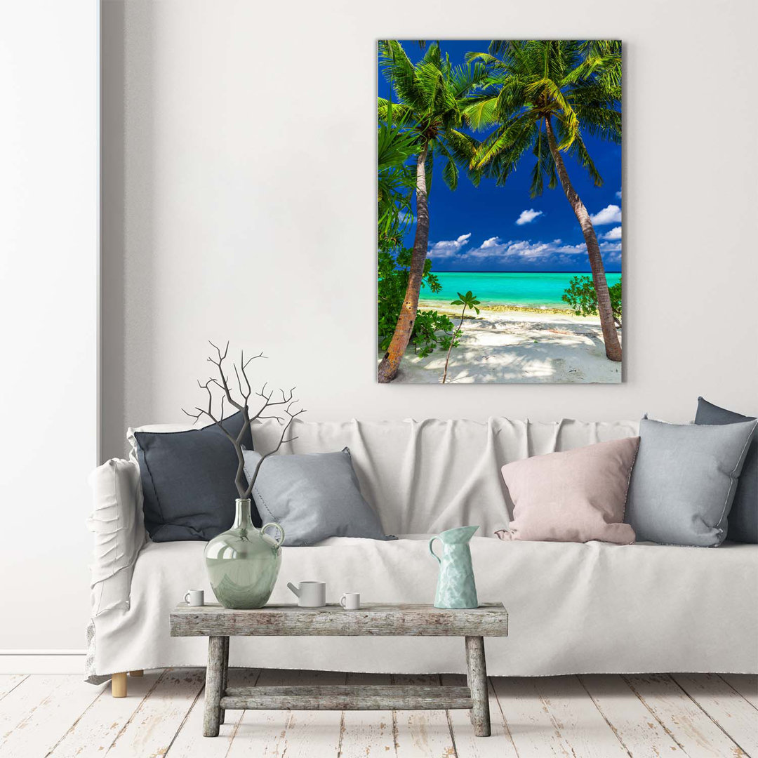 Tropical Beach - Kunstdrucke auf Segeltuch