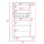 Chariot-bar en bois Chantrelle-444313823