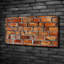 Brick Wall - No Frame Print on Canvas