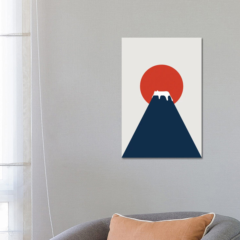 Cat Landscape V by Lim Heng Swee - Wrapped Canvas Gallery-Wrapped Canvas Giclée, 66.04 cm H x 45.72 cm W