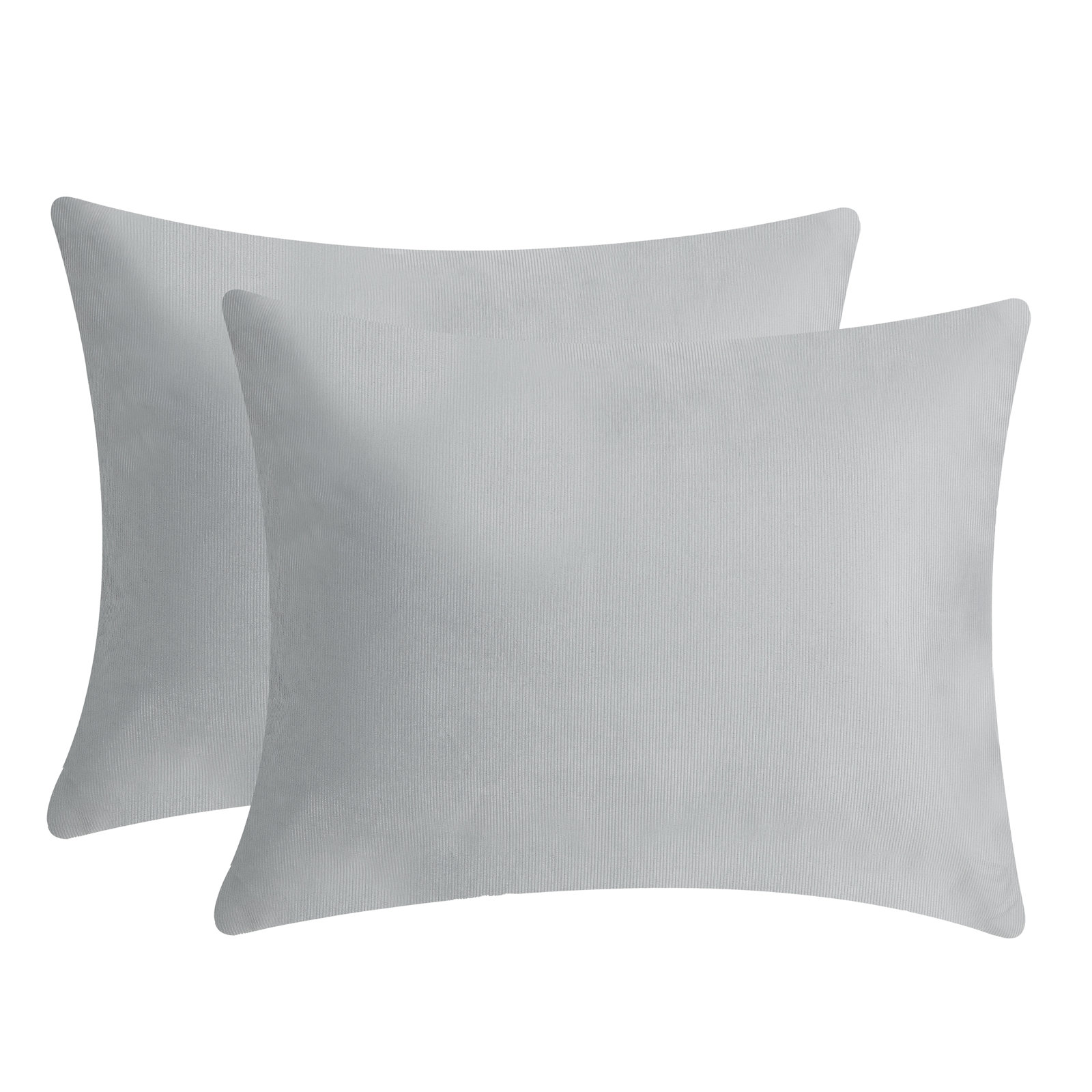 Valletta Duvet Cover Set, Queen Duvet Cover + 2 Standard Shams, Silver