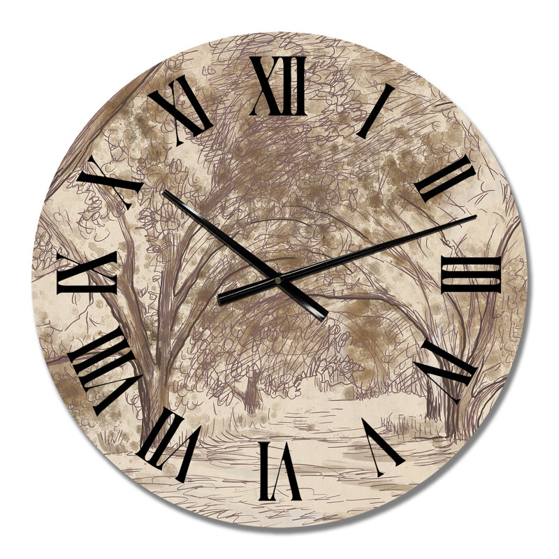 Horloge murale surdimensionnée, Petit