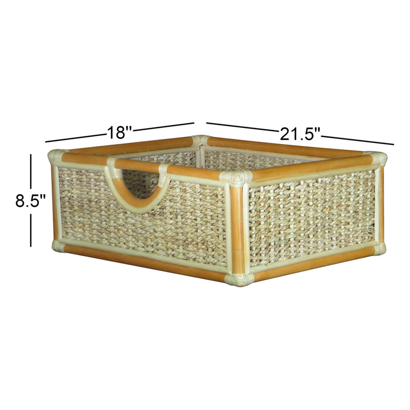 Panier étagère à livres