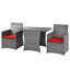 Ensemble de conversation en osier / rotin pour 2 personnes avec coussins Silburn-562582936-665555333