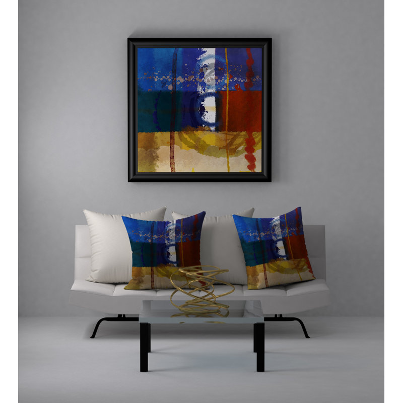 Housse de coussin carrée très solide et insert, 24 po x 24 po