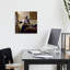 Young Woman With A Water Pitcher Classic Contemporary Wall Art Print by Johannes Vermeer - 1 Piece Wrapped Canvas Wall Art-2101882481