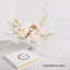 Corail rose pivoines personnalisé livre d'or de mariage-61079934