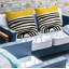 Coussin décoratif intérieur / extérieur en polyester filé Izzy-92502650-92502646
