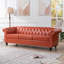 Canapé Chesterfield à accoudoirs roulés 3 places 84,65 po