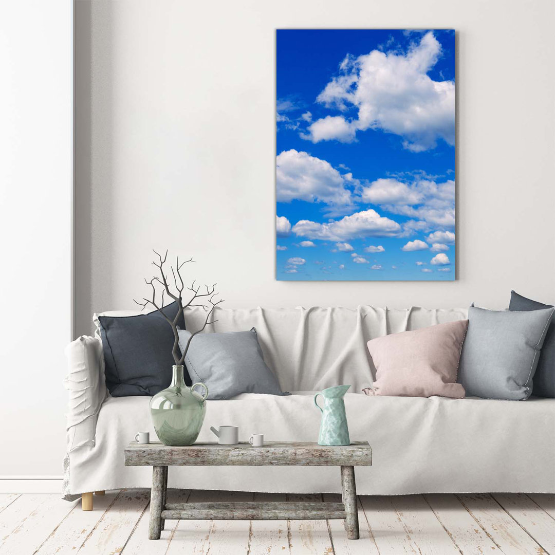 Wolken am Himmel - Kunstdrucke auf Segeltuch