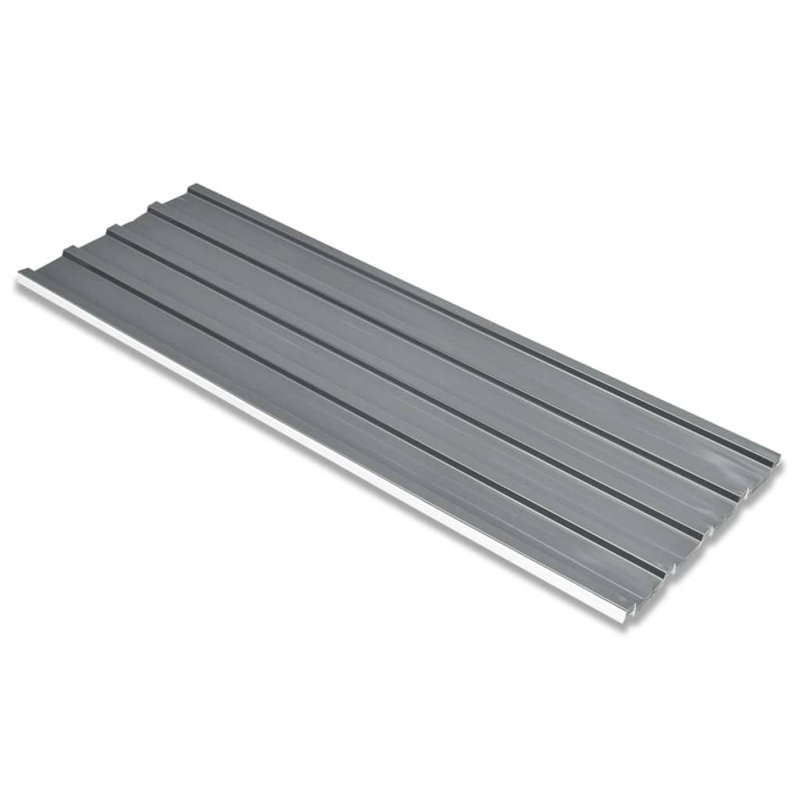 Rampe en acier Chet, gris