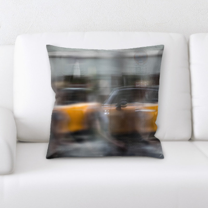 Microsuede Throw Pillow