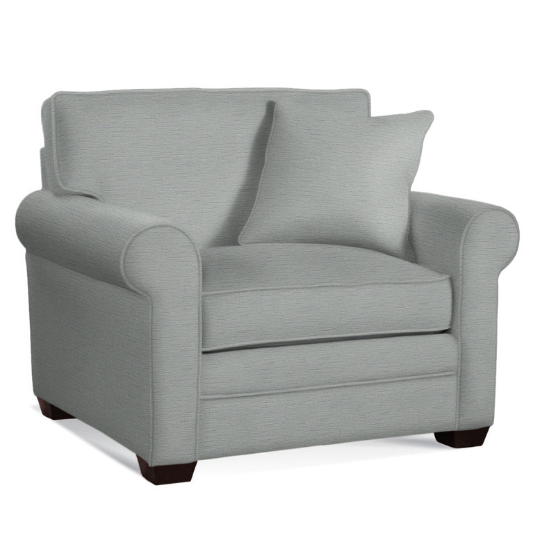 Bedford Chair, Java , Beige Performance Fabric; 0851-73