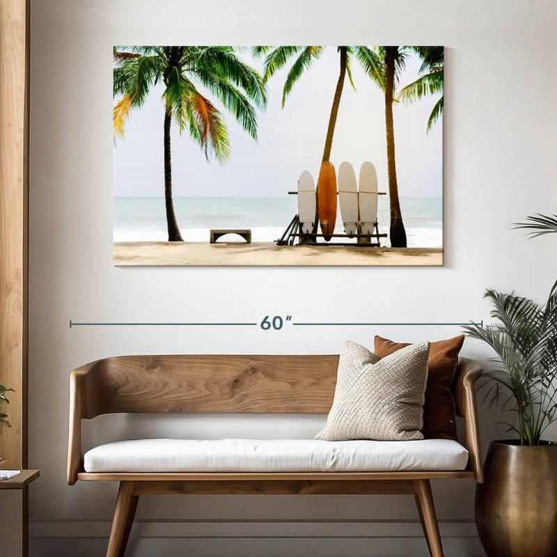 Senne Surfboard Setup, 32" H x 48" W