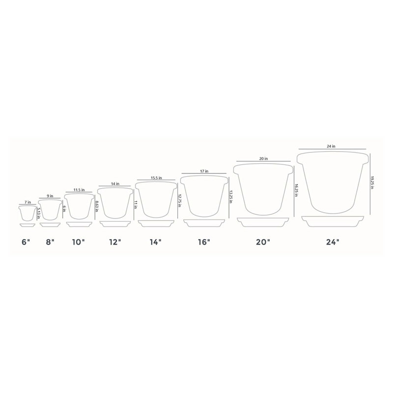 Jarim Saucer Plant Stand, 6