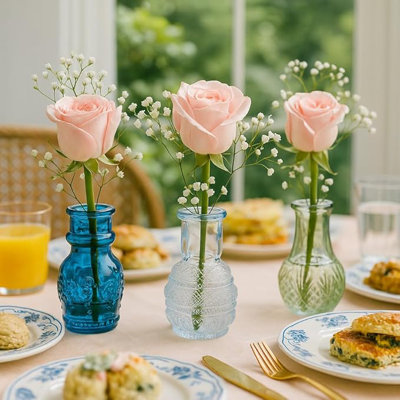 Glass Floor Vase