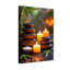 Bain et lessive Calm Stones Candles Leaves de bambou Smoke Glow Peaceful Nature-14379711