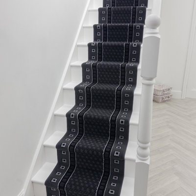 Stair Runner Geometric Area Rug