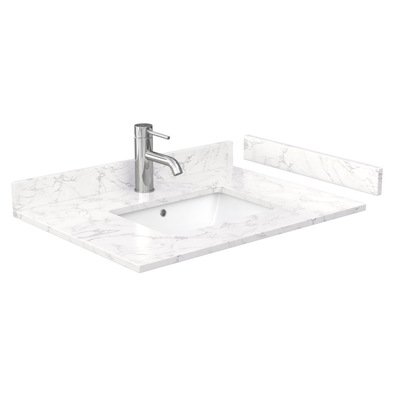Daria 30'' W Single Vanity, Dark Gray, Polished Chrome