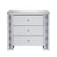 Console avec miroir et fausse agate