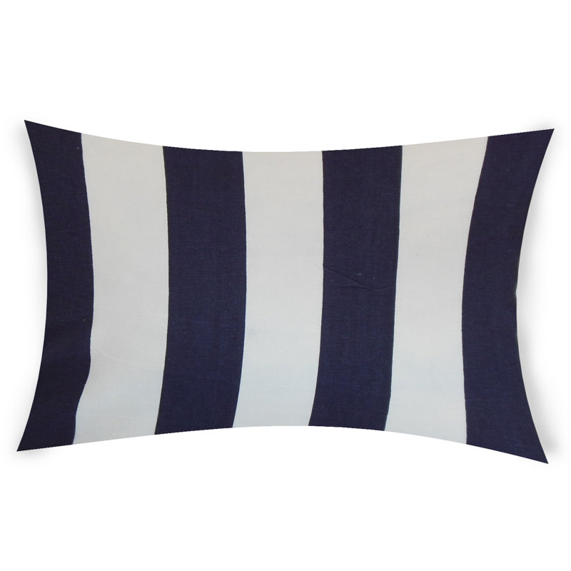  Housse et insert rectangulaires en coton, 14 po x 48 po, Bleu marine