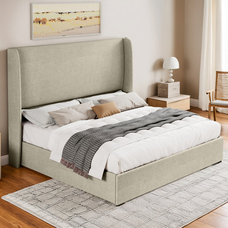 Brooklinn Upholstered Platform Storage Bed