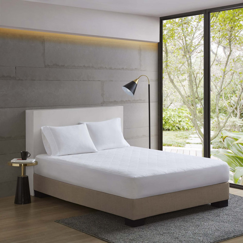 Protège-matelas matelassé en coton 0,8 po, Très grand californien
