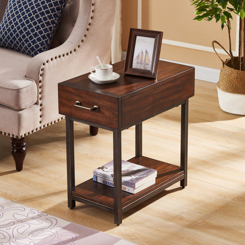 Table de bout avec rangement Ryan