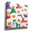  «Snowman Gathering» par Elle Media Group, art mural sur toile, 26 po x 26 po-1539081990