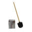 Porte-brosse 14,37 po en gris / brun