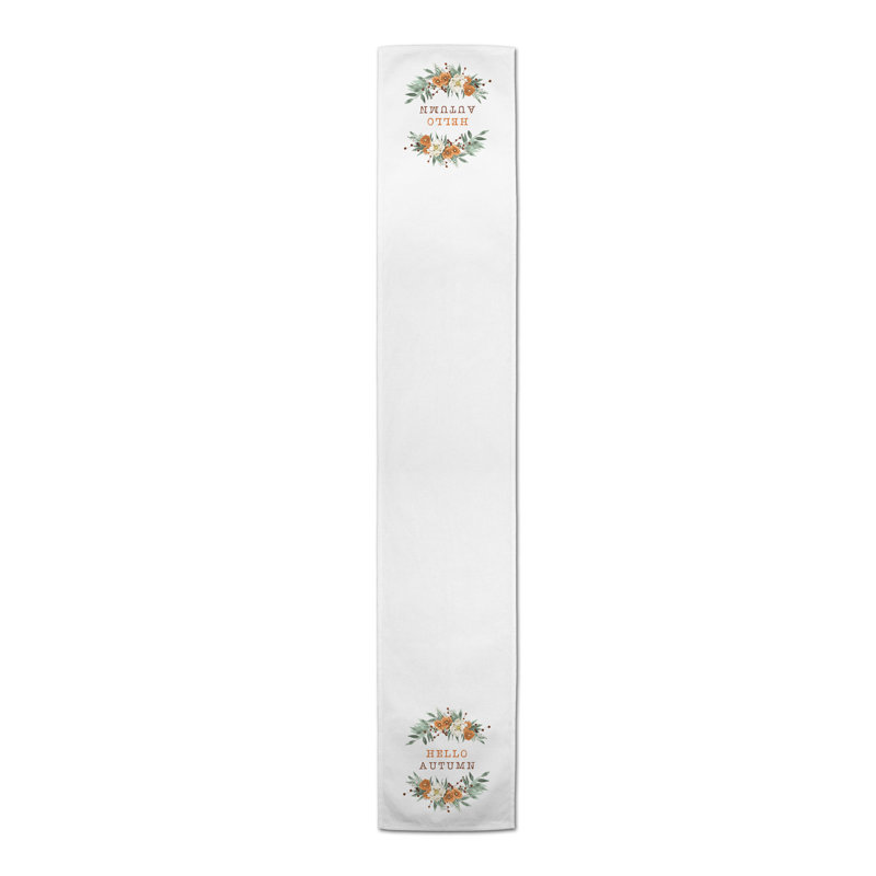 Mariami Hello Autumn Floral Table Runner, 90" x 16"