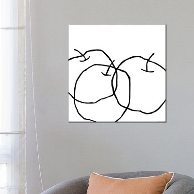 Apples 1 Piece Wrapped Canvas Wall Art