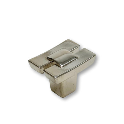 Polished Nickel "Ori" Cabinet Knob
