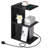 Side Table With Charging Station, Narrow Side Table With USB Ports And Sockets For Small Spaces, Bedside Table With Lamp, Narrow Table For Living Room-1465327136