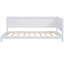 Lit de jour simple en bois / blanc - Design classique pour le confort de la chambre à coucher et le lit à accoudoirs-502315627-502315621