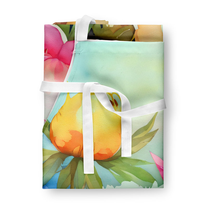Pivoines en tablier aquarelle