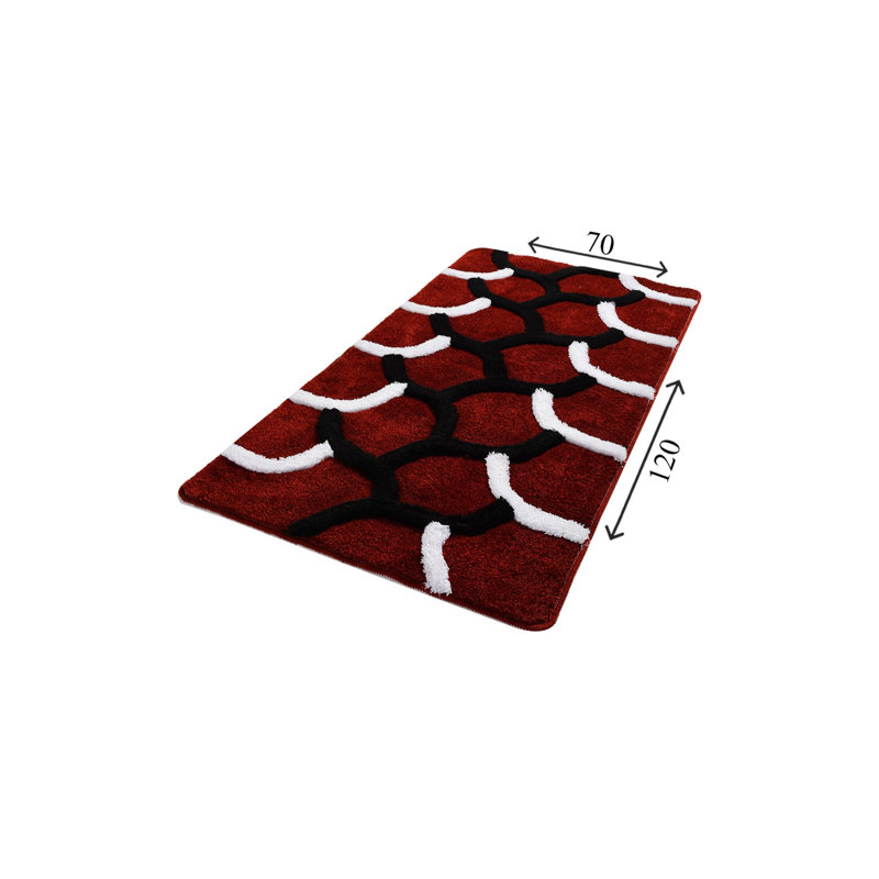Tapis de bain 100% acrylique de qualité supérieure, 27,6 po x 47,2 po | Antibactérien, antidérapant, 1,5 lb / pi² | Lavable à la machine à 86 ° F, facile d'entretien | Doux, durable, parfait pour la sécurité et le confort de la salle de bain, de