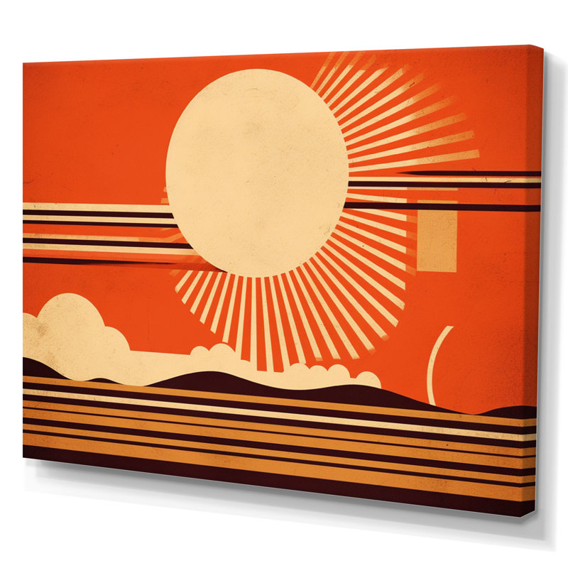 «Abstracted Energy In Art II», reproduction d'art sur toile, H 12 po x l 20 po x P 1 po, Toile tendue