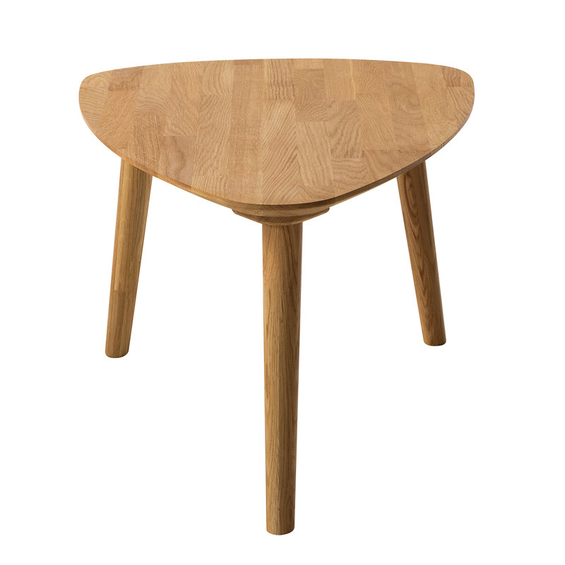 FINSBY Solid Wood Coffee Table, 70 x 36 x 50 cm (WxHxD)