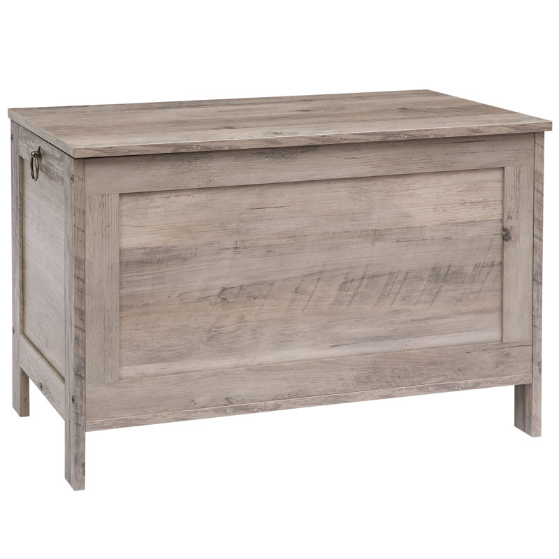 Val Blanket Storage Chest with Flip Top, Greige