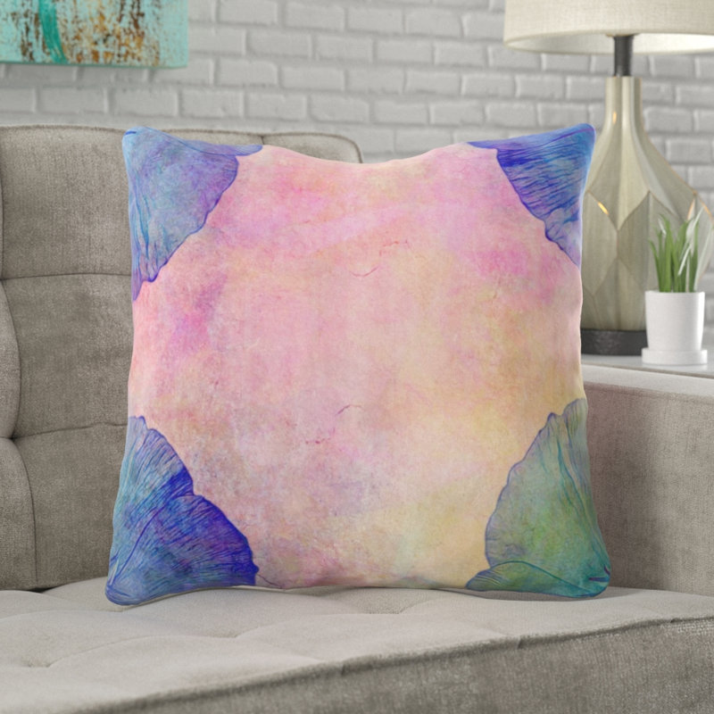 Coussin décoratif texture Fairfield, Microsuède, Intérieur