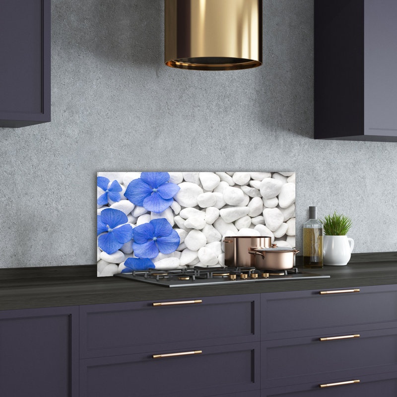 Lital 50cm W x 100cm L Glass Peel and Stick Panel