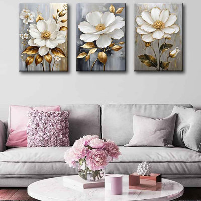 3 Piece Wrapped Canvas Print