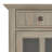 Acadian 36"W Solid Wood Transitional Entryway Storage Cabinet with Drawers, Glass Doors and Adjustable Shelves-2138030121